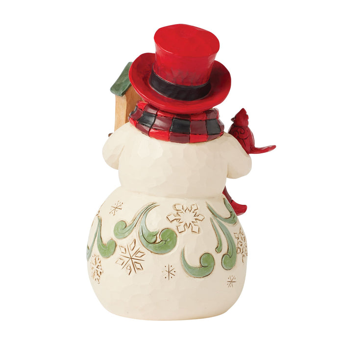 Enesco Highland Glen Snowman Hat Fig