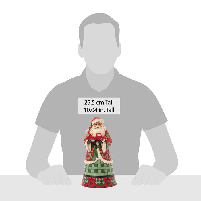 Enesco Highlnd Glen Santa Hold Truck