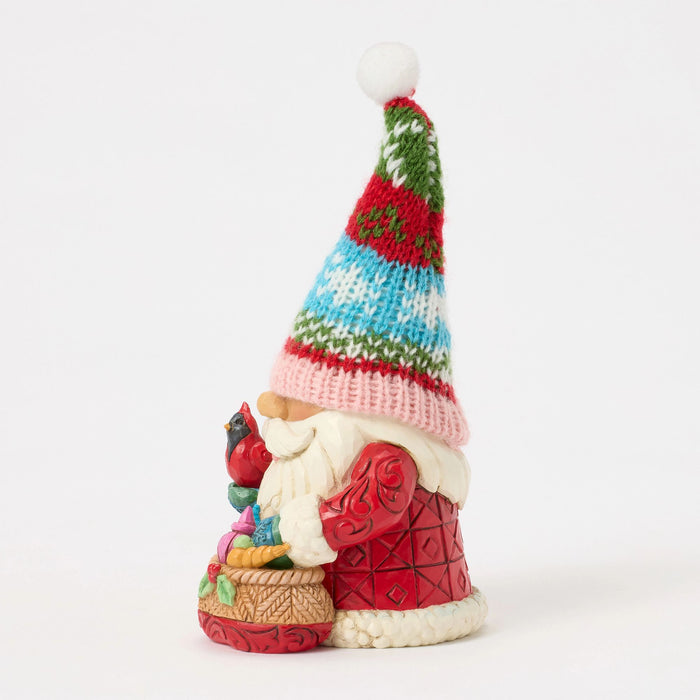 Enesco Holiday Gnome Knit Hat Fig