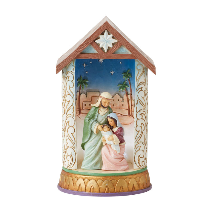 Enesco Holy Family Lighted Diorama