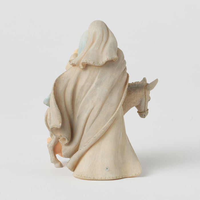 Enesco Holy Family With Donkey Figuri