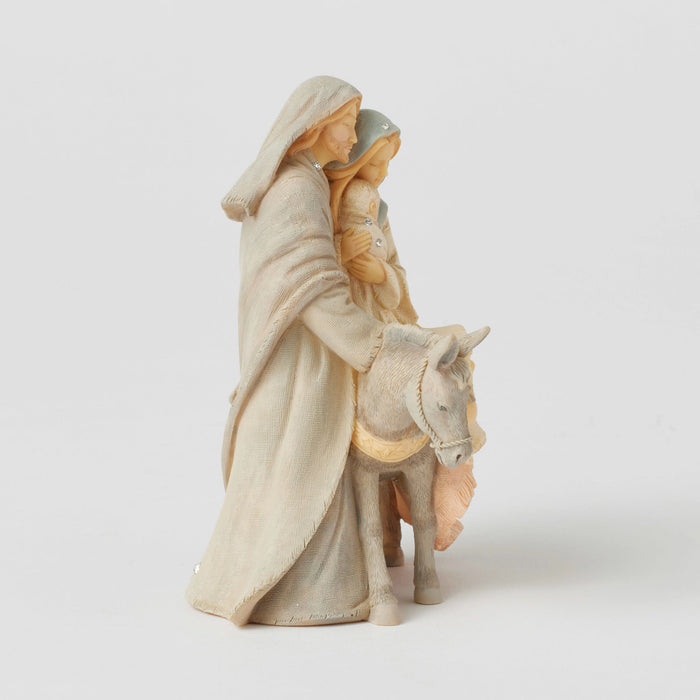 Enesco Holy Family With Donkey Figuri