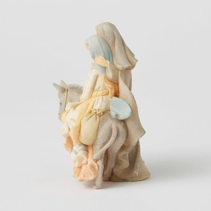 Enesco Holy Family With Donkey Figuri
