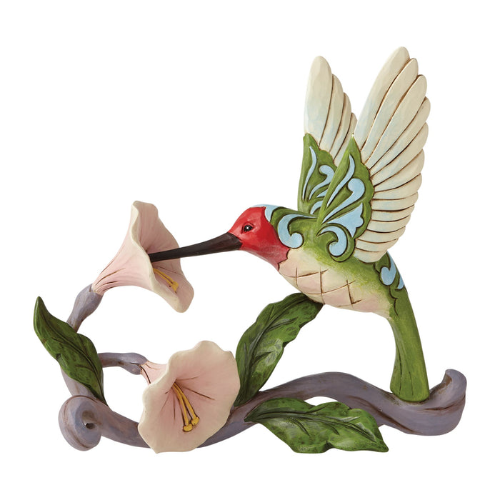 Enesco Hummingbird With Flower