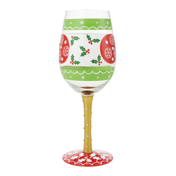 Enesco In Full Cheer Wine Glass