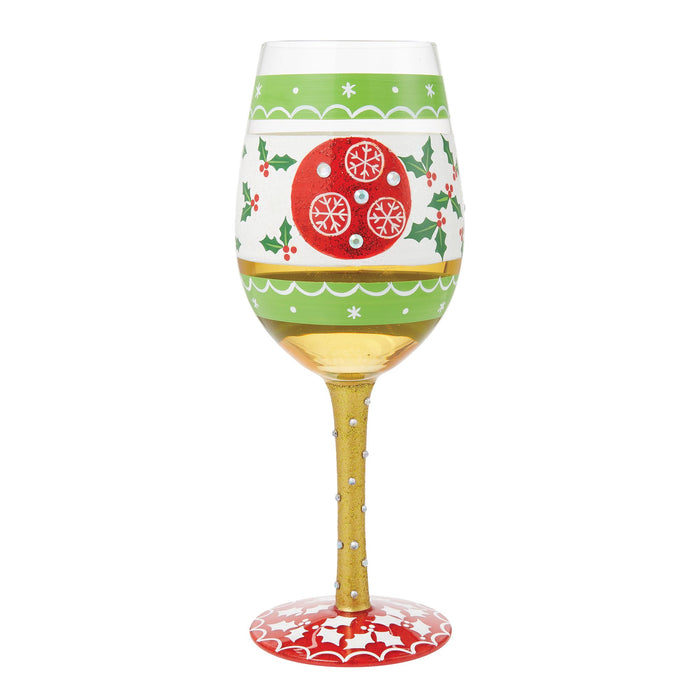 Enesco In Full Cheer Wine Glass