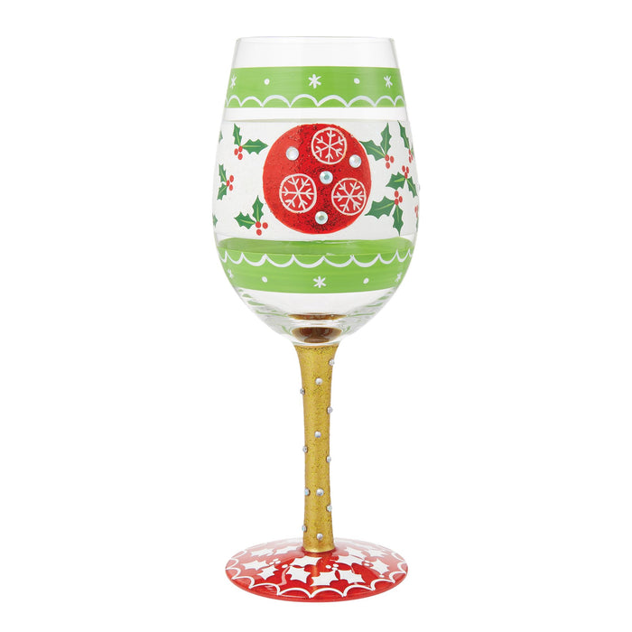 Enesco In Full Cheer Wine Glass