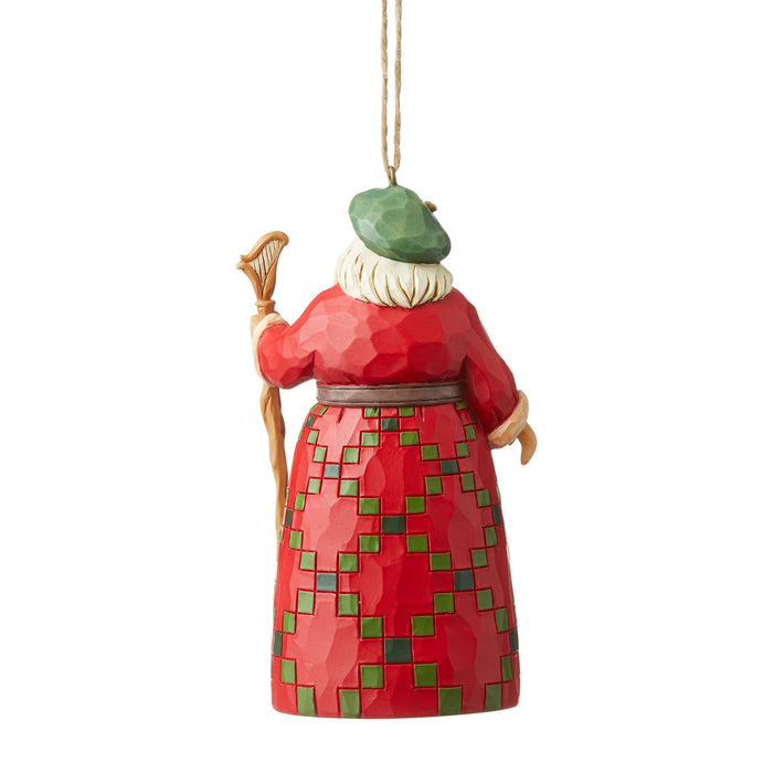 Enesco Irish Santa Ornament