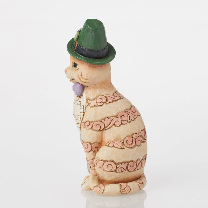 Enesco Irish Tabby Cat Figurine