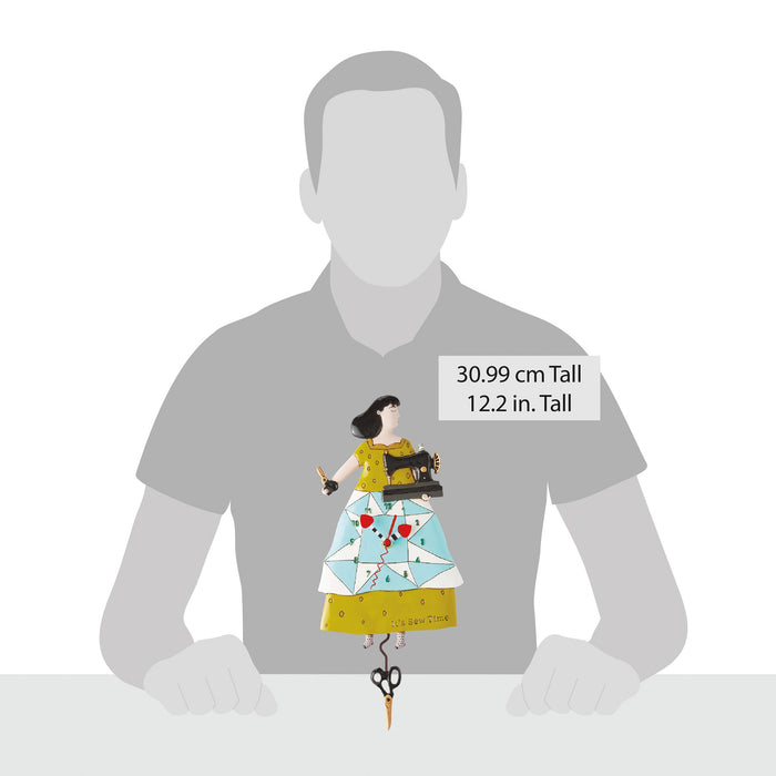 Enesco It's Sew Time Clock
