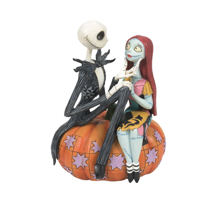 Enesco Jack & Sally On Pumpkin
