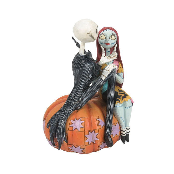 Enesco Jack & Sally On Pumpkin