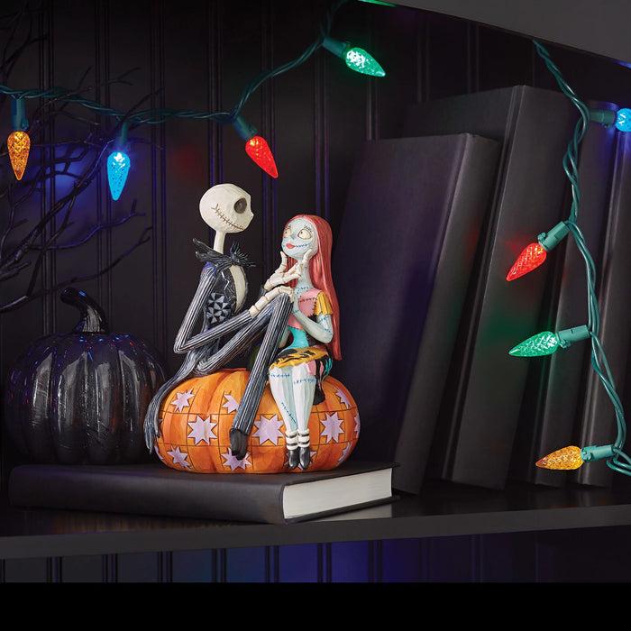 Enesco Jack & Sally On Pumpkin
