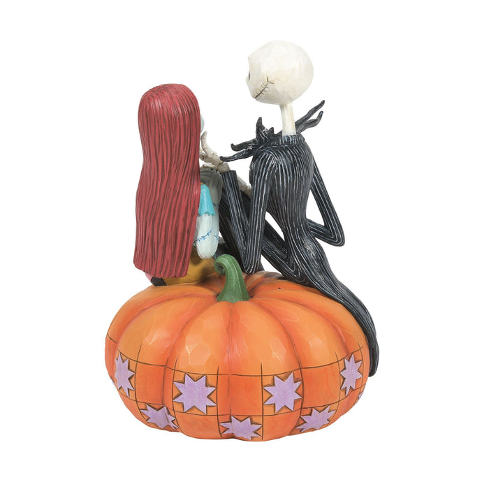 Enesco Jack & Sally On Pumpkin