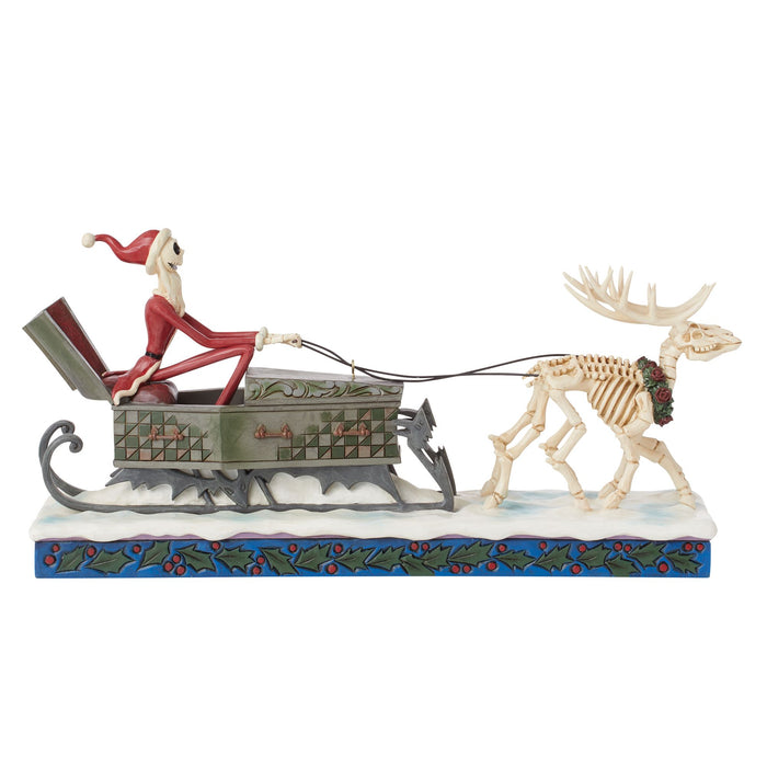 Enesco Jack Skeleton Sleigh