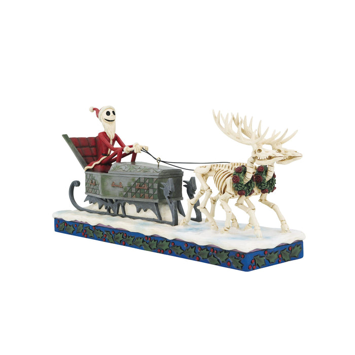 Enesco Jack Skeleton Sleigh