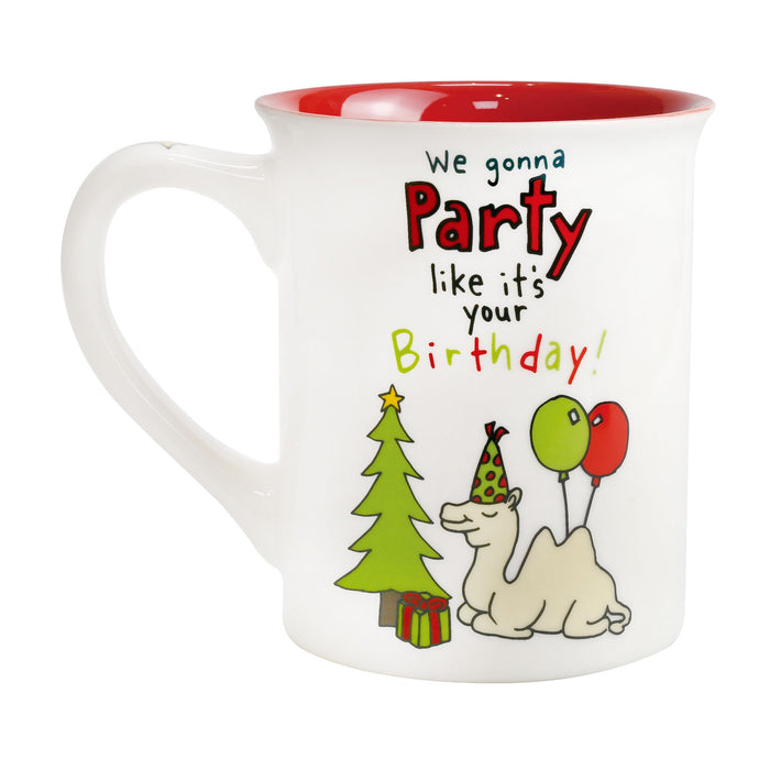 Enesco Jesus Birthday Christmas Mug