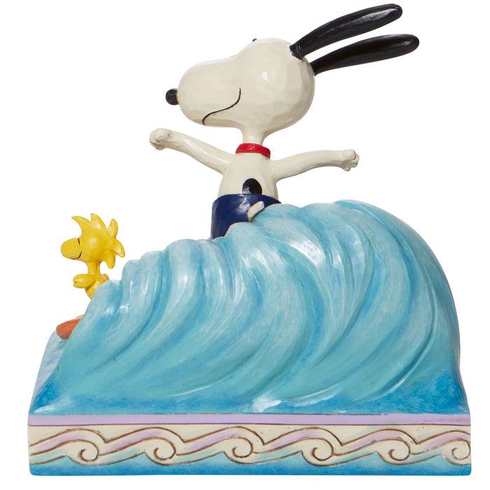 Enesco JSPEA Snoopy & Woodstock Surfi