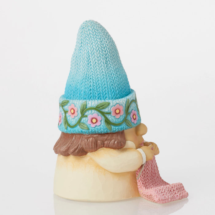 Enesco Knitting Hat Gnome Figurine