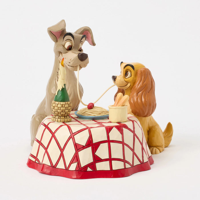 Enesco Lady & Tramp Spaghetti Scene