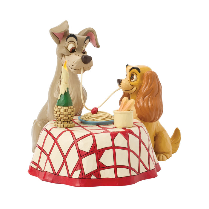Enesco Lady & Tramp Spaghetti Scene