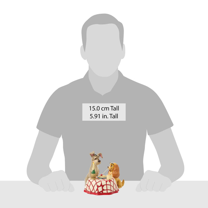 Enesco Lady & Tramp Spaghetti Scene