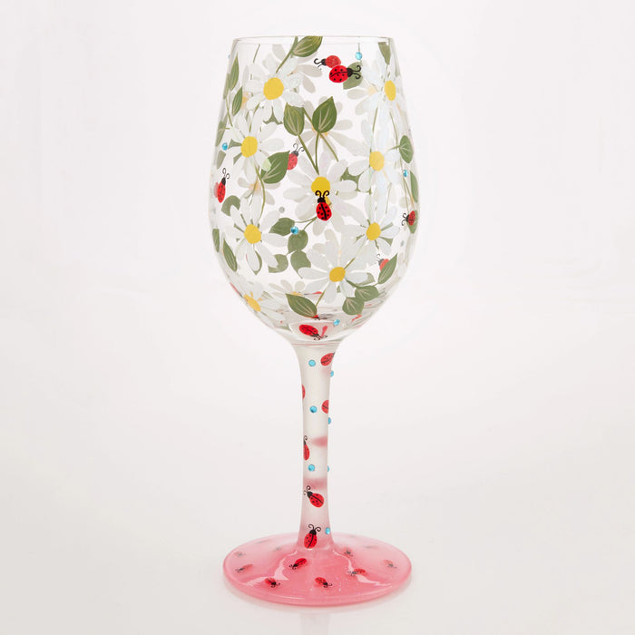 Enesco Ladybird Wine Glass