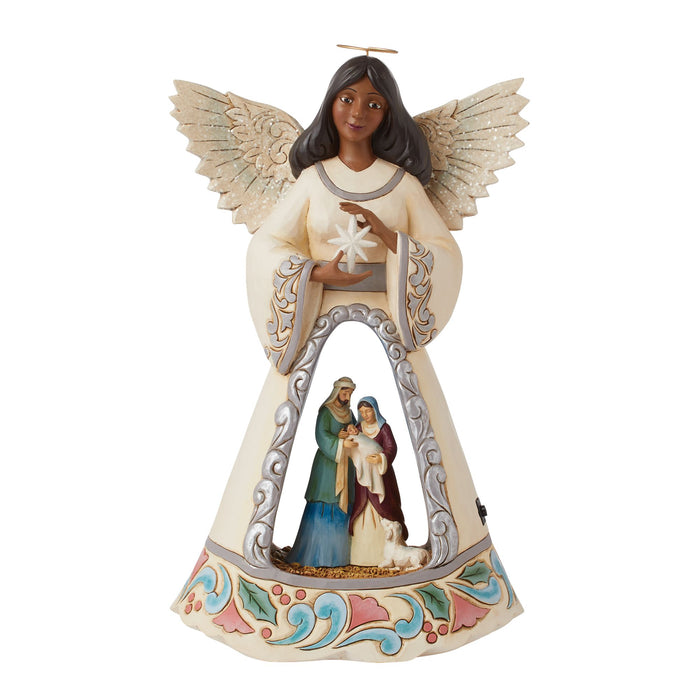 Enesco LED Nativity Angel With Open S