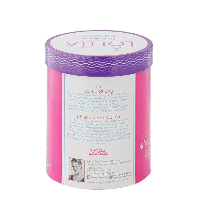 Enesco Let's Celebrate Stemless Wine