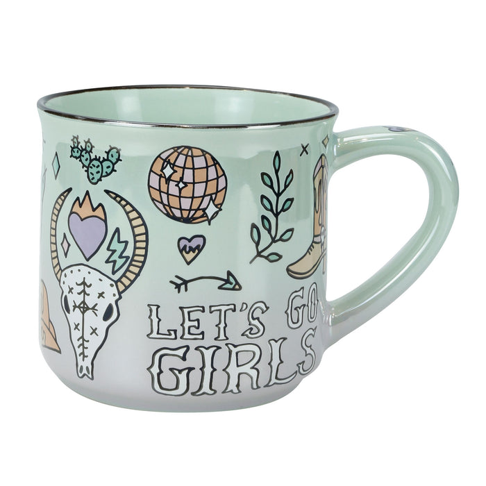 Enesco Let's Go Girls Camper Mug