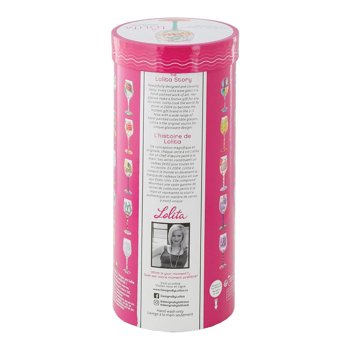 Enesco Life At The Beach Wine Glass