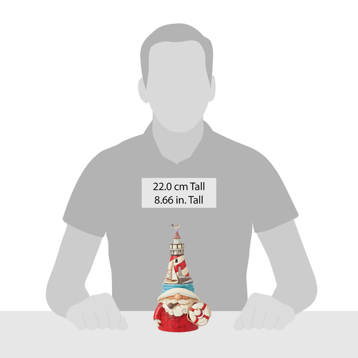 Enesco Lighthouse Hat Gnome Figurine