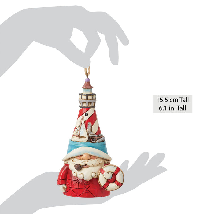 Enesco Lighthouse Hat Gnome Ornament