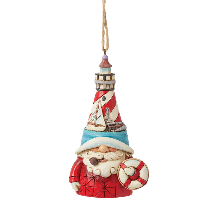 Enesco Lighthouse Hat Gnome Ornament
