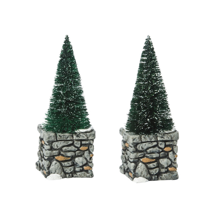 Enesco Limestone Topiaries