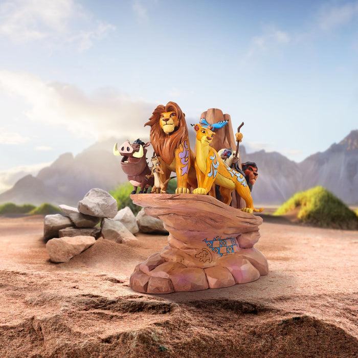 Enesco Lion King Carved In Stone