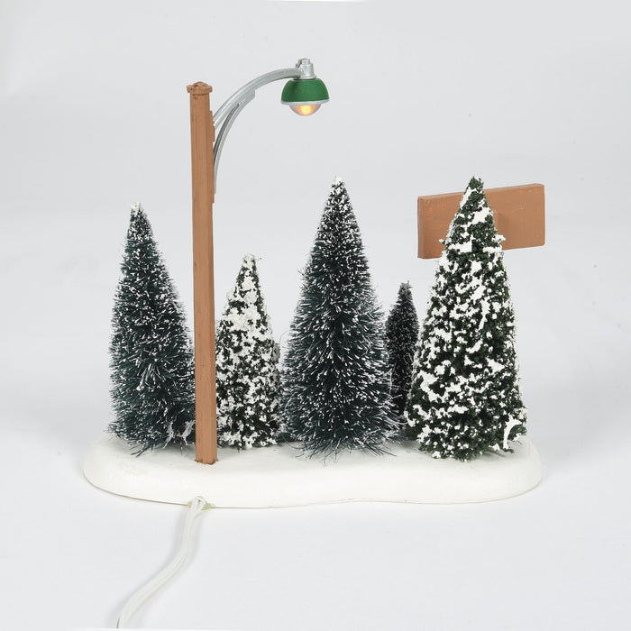 Enesco Lit Christmas Tree Lot