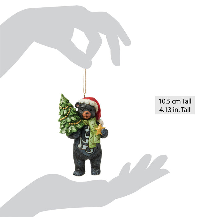 Enesco Lodge Black Bear Ornament