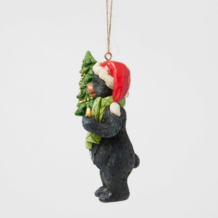 Enesco Lodge Black Bear Ornament