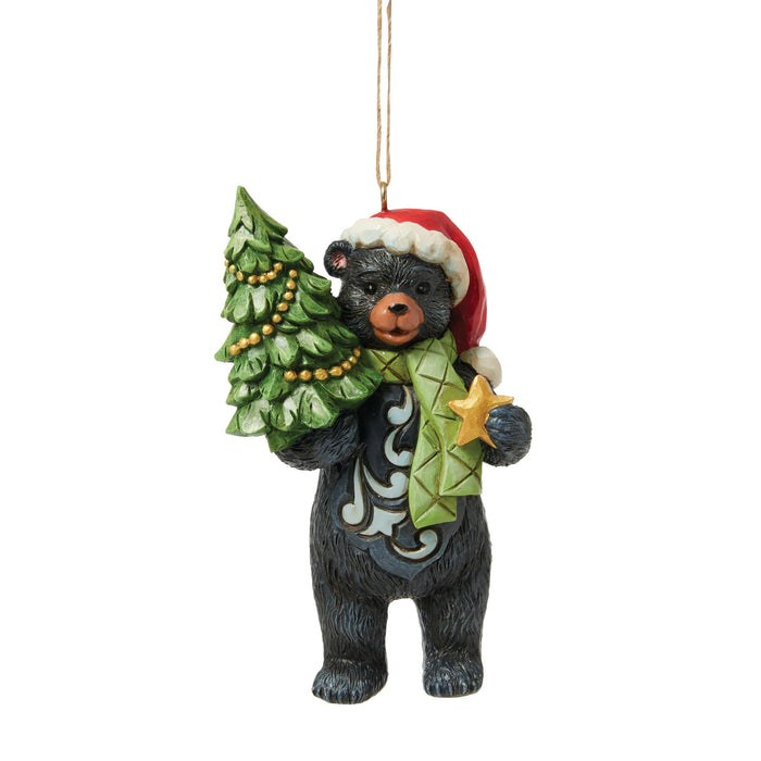 Enesco Lodge Black Bear Ornament