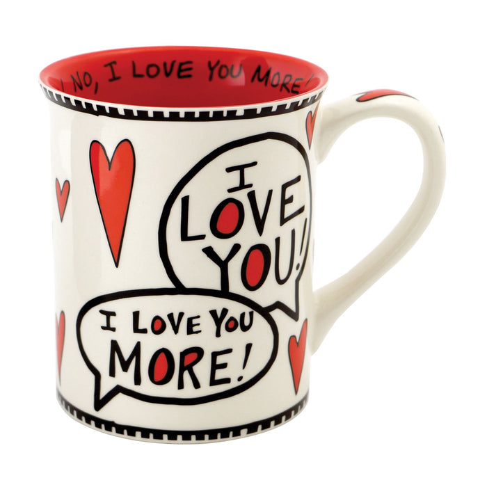 Enesco Love You Most Mug