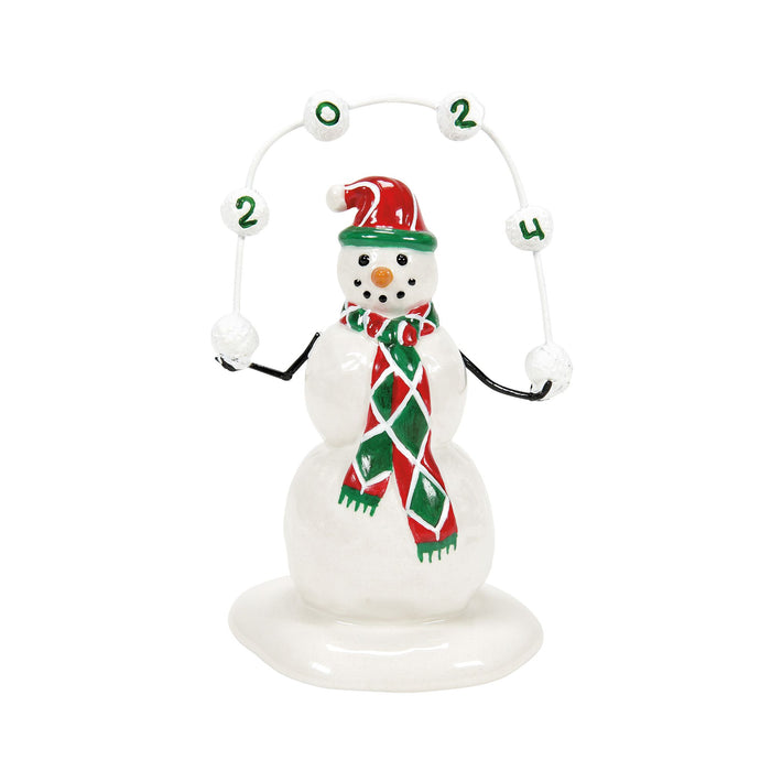 Enesco Lucky The Snowman 2024