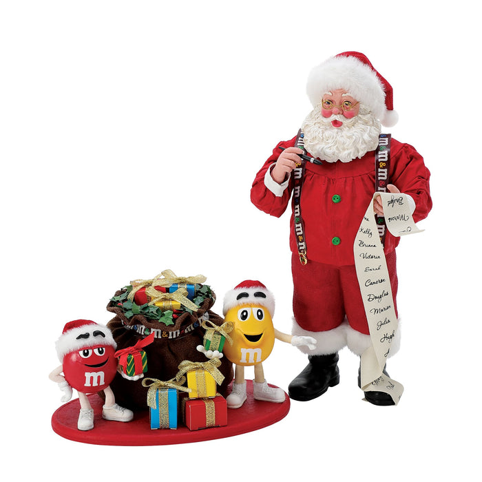 Enesco M&M Holiday Fun