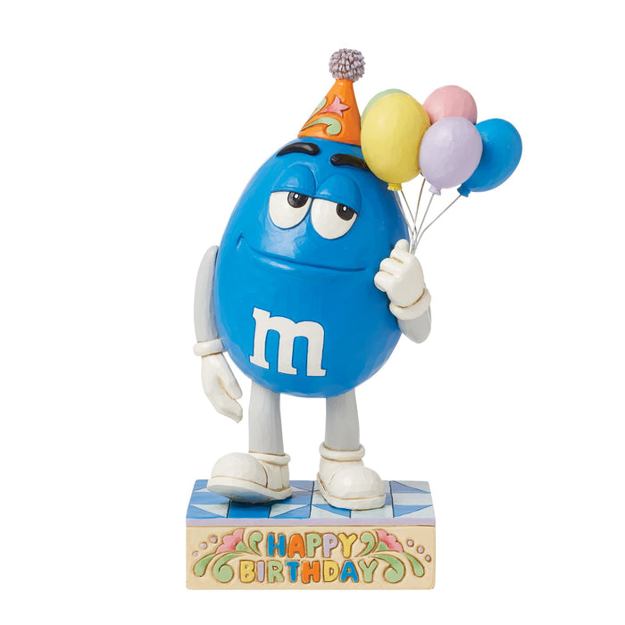 Enesco M&M'S Blue Charact w/ Balloons