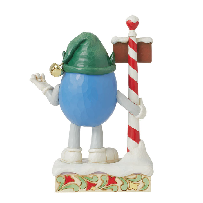 Enesco M&M'S Blue Character Elf