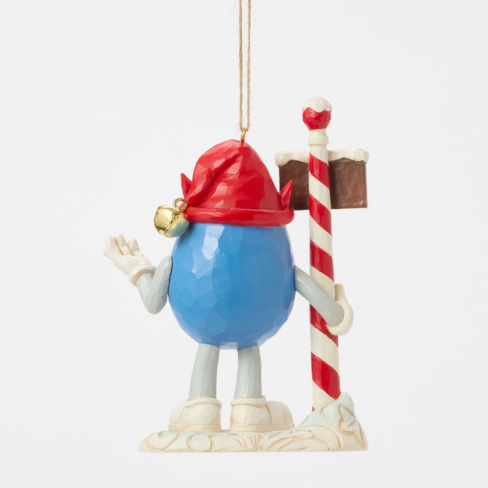 Enesco M&M'S Blue Character Elf H/O