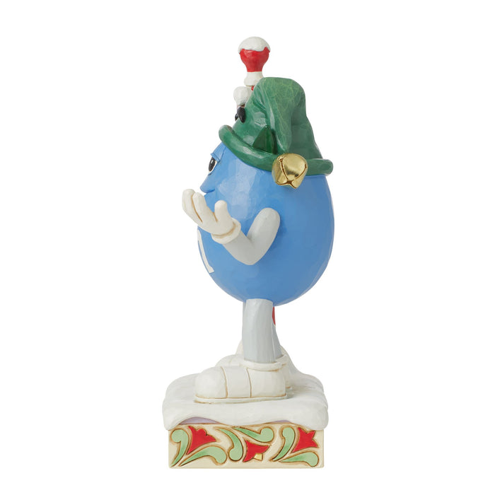 Enesco M&M'S Blue Character Elf