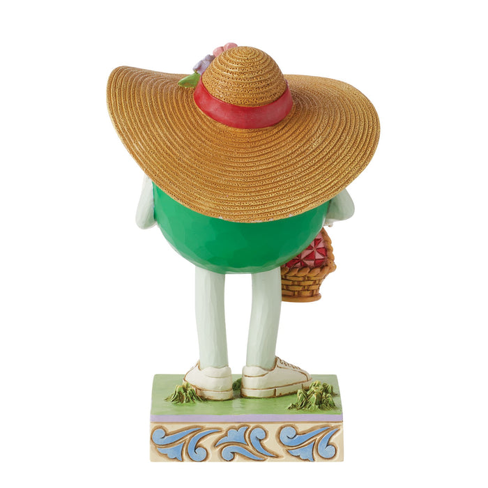 Enesco M&M'S Green Character W/Basket