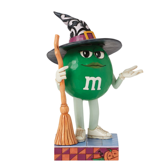 Enesco M&M'S Green Character Witch