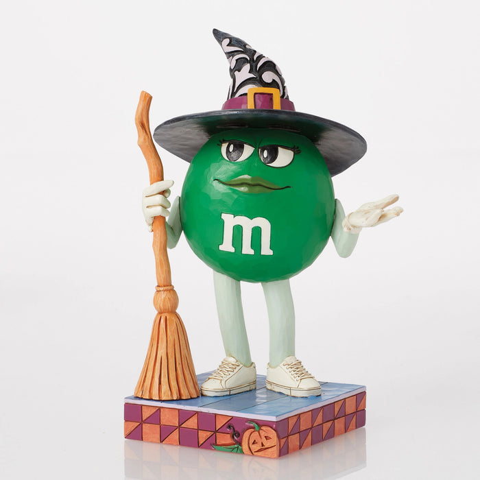 Enesco M&M'S Green Character Witch